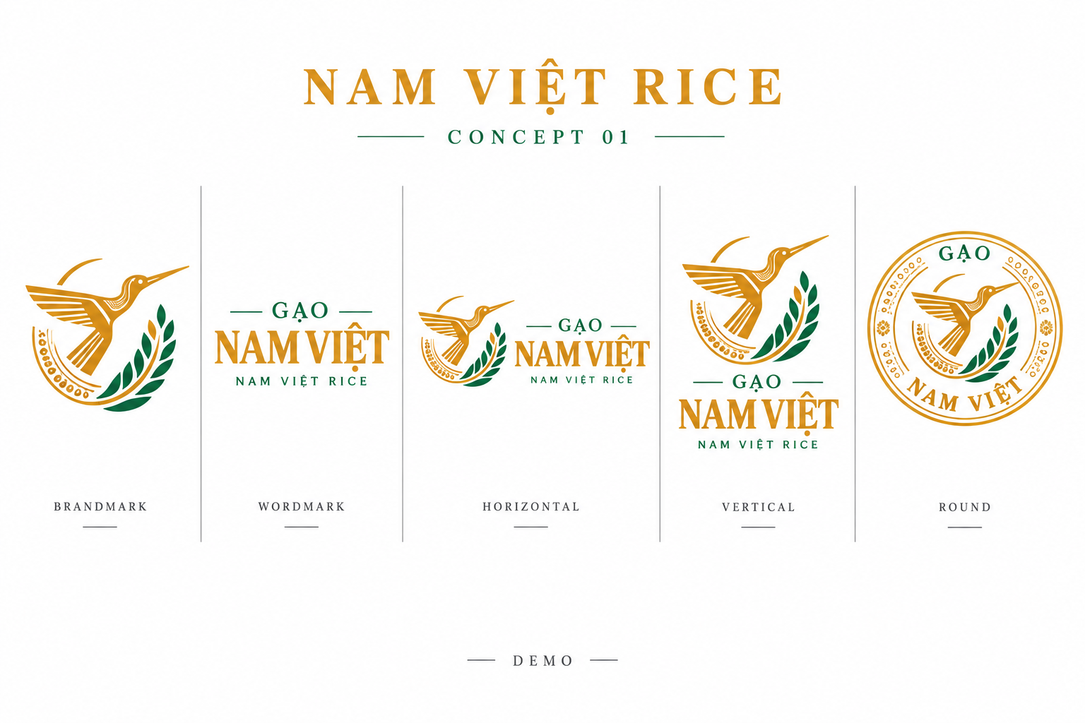 Nhận diện demo Gạo Nam Việt